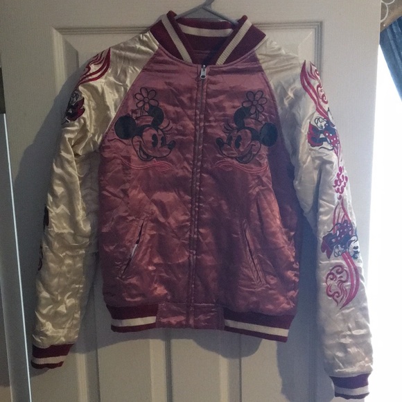 🚫SOLD🚫Sukajan Japan Minnie Mouse bomber jacket - Picture 5 of 6